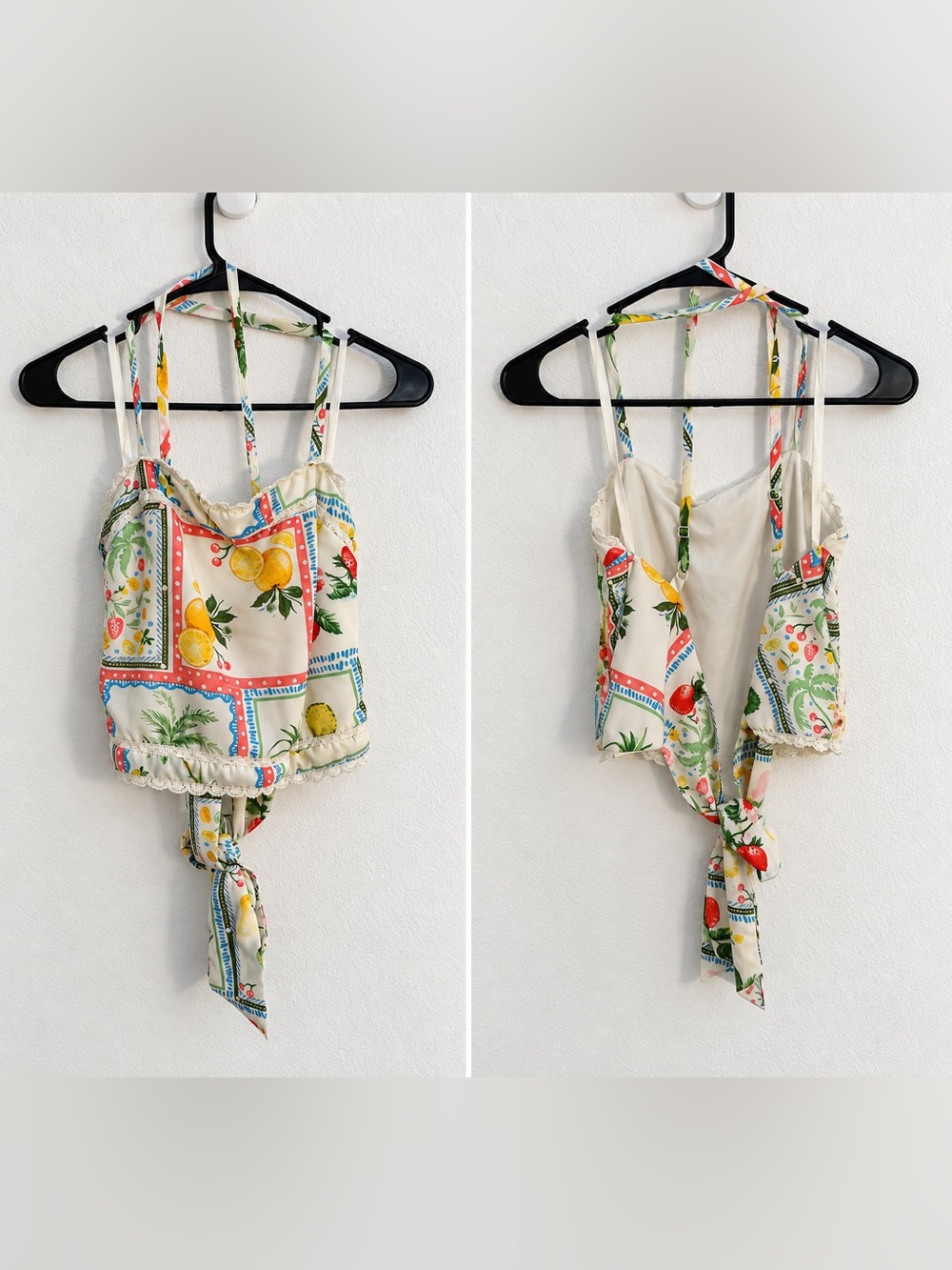 Crystal Doll Top With Open Back